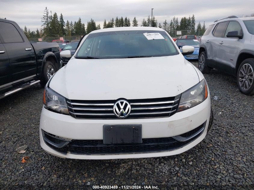 2014 Volkswagen Passat 2.5L Wolfsburg Edition VIN: 1VWAP7A37EC007161 Lot: 40923489