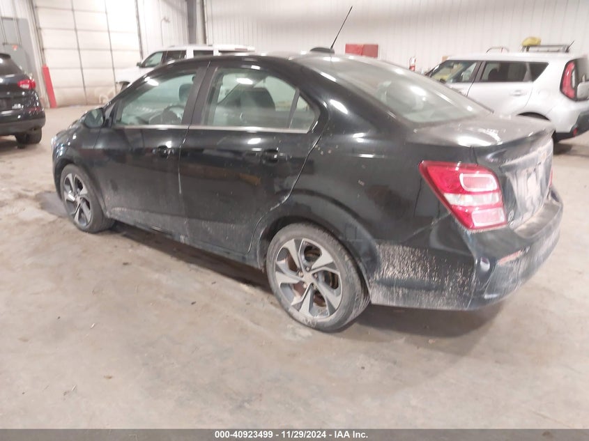 2017 CHEVROLET SONIC VIN: 1G1JF5SBXH4114972