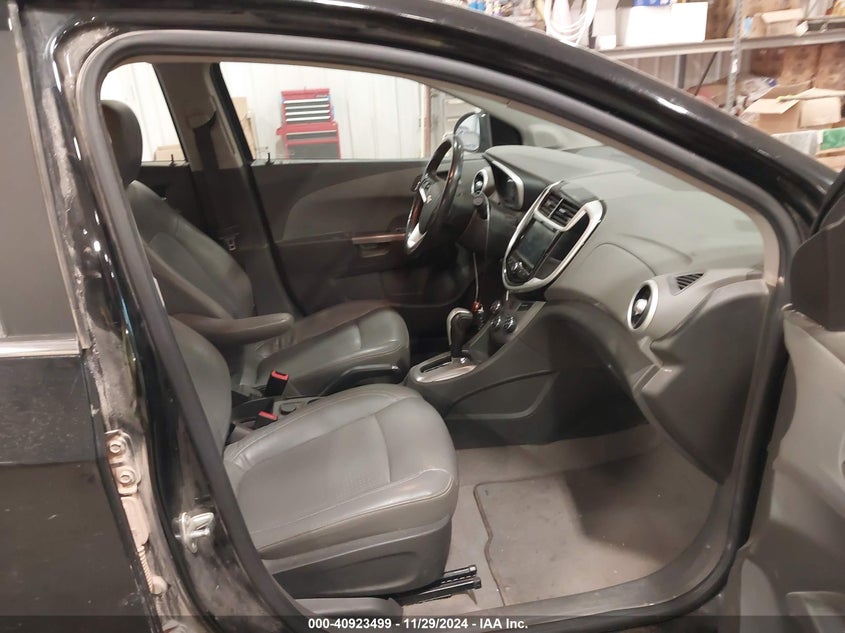 2017 CHEVROLET SONIC VIN: 1G1JF5SBXH4114972