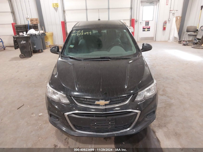 2017 CHEVROLET SONIC VIN: 1G1JF5SBXH4114972