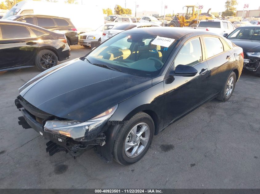 VIN KMHLL4AG6MU147117 2021 Hyundai Elantra, SE no.2