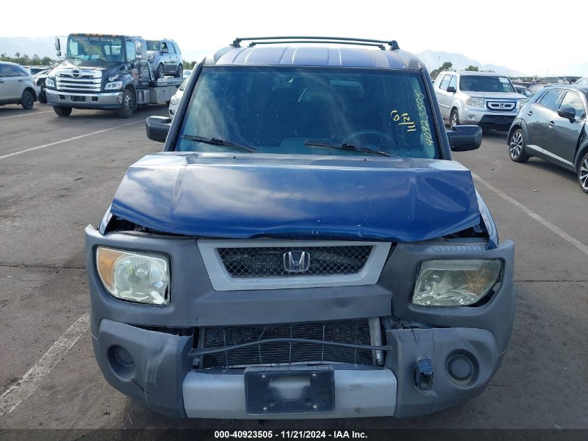 2003 Honda Element Ex VIN: 5J6YH285X3L012077 Lot: 40923505