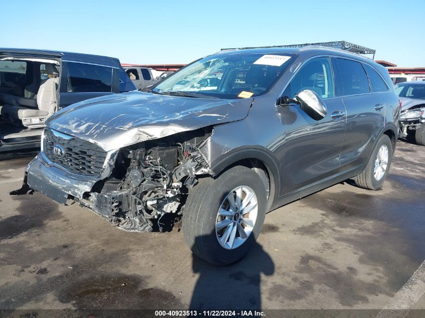 2019 Kia Sorento 2.4L Lx VIN: 5XYPG4A3XKG551690 Lot: 40923513