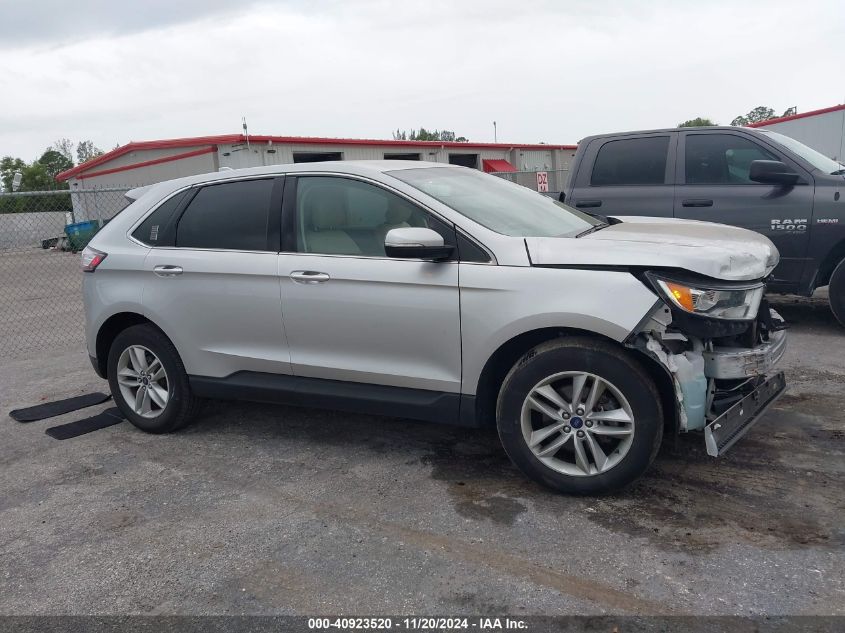 2017 Ford Edge Sel VIN: 2FMPK3J91HBC28540 Lot: 40923520