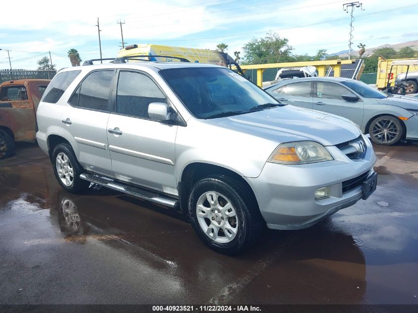 2006 Acura Mdx VIN: 2HNYD18646H530072 Lot: 40923521