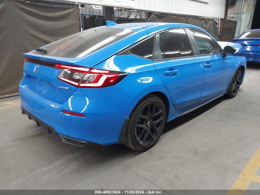 2024 HONDA CIVIC VIN: 19XFL2H81RE028028