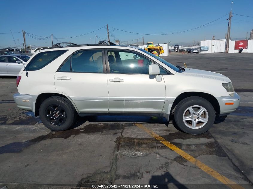 1999 Lexus Rx 300 VIN: JT6HF10U8X0036627 Lot: 40923542