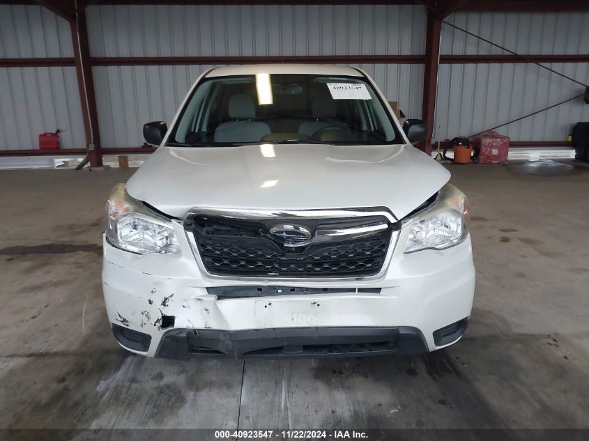 2014 Subaru Forester 2.5I VIN: JF2SJAAC5EH477134 Lot: 40923547