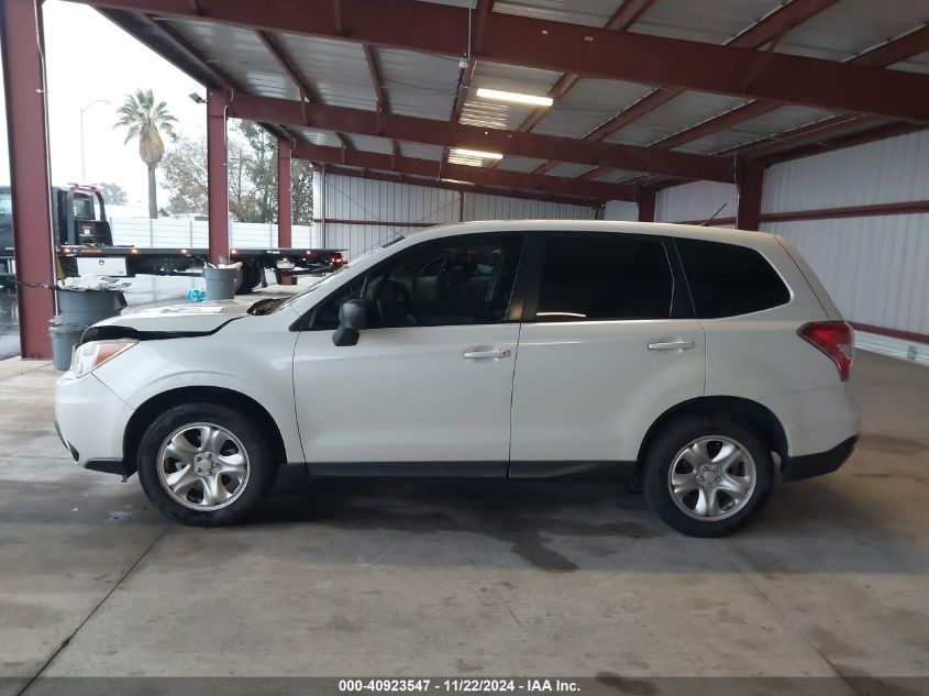 2014 Subaru Forester 2.5I VIN: JF2SJAAC5EH477134 Lot: 40923547