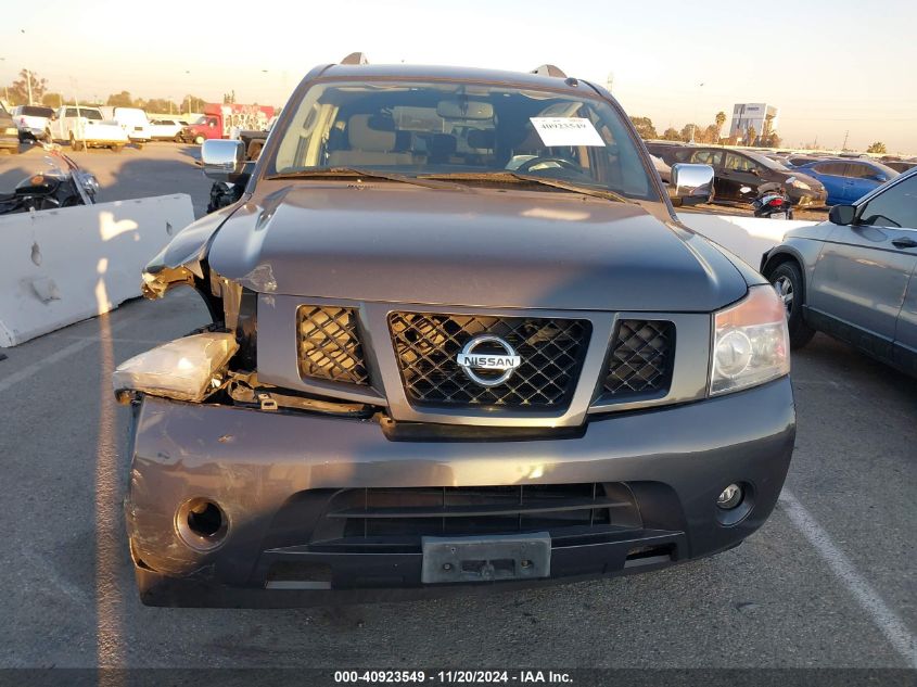 2012 Nissan Armada Sv VIN: 5N1AA0ND1CN607170 Lot: 40923549