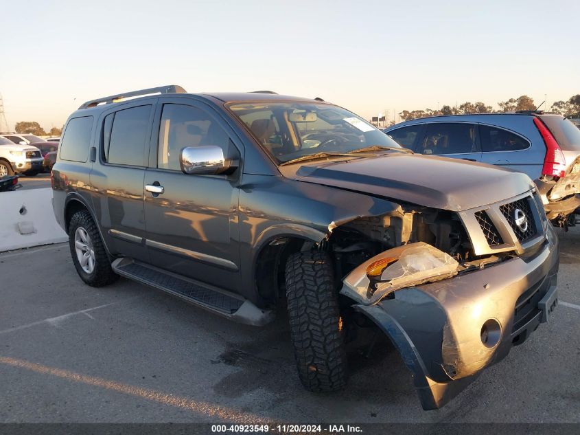 2012 Nissan Armada Sv VIN: 5N1AA0ND1CN607170 Lot: 40923549