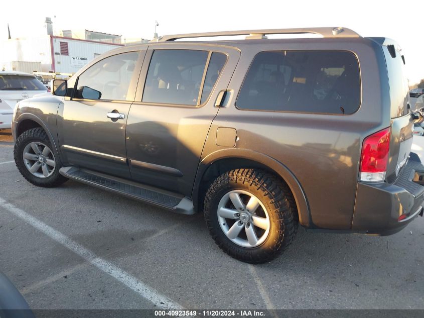 2012 Nissan Armada Sv VIN: 5N1AA0ND1CN607170 Lot: 40923549