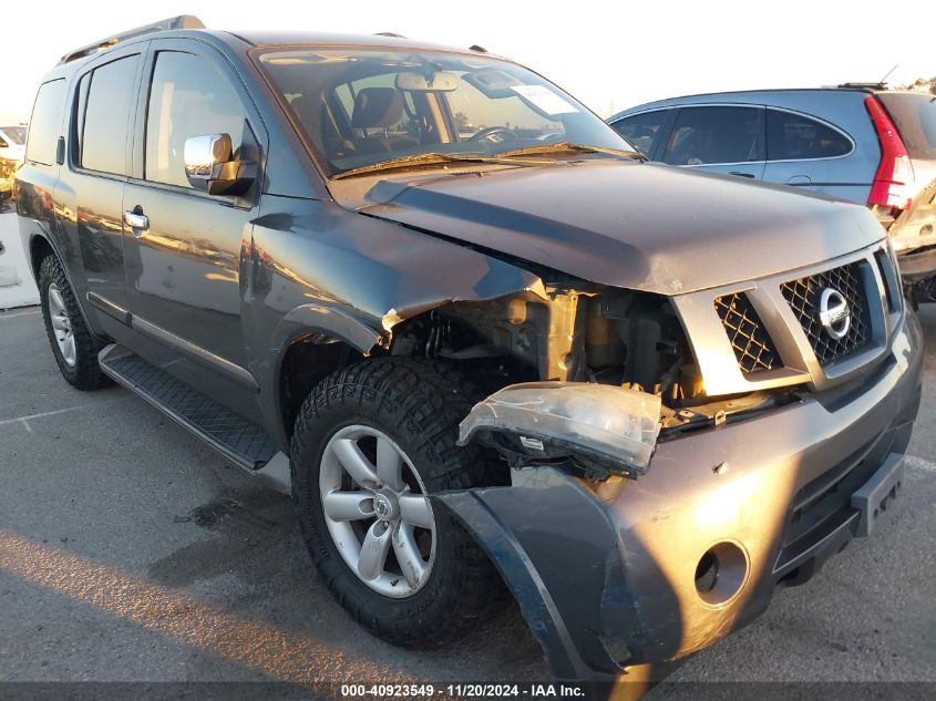 2012 Nissan Armada Sv VIN: 5N1AA0ND1CN607170 Lot: 40923549