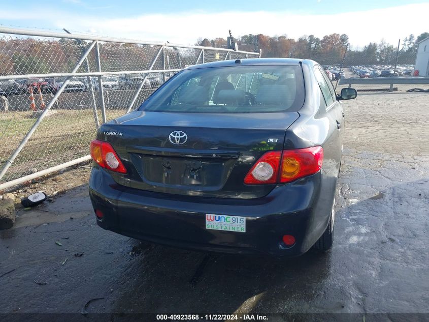 2009 Toyota Corolla Le VIN: 1NXBU40E79Z161012 Lot: 40923568