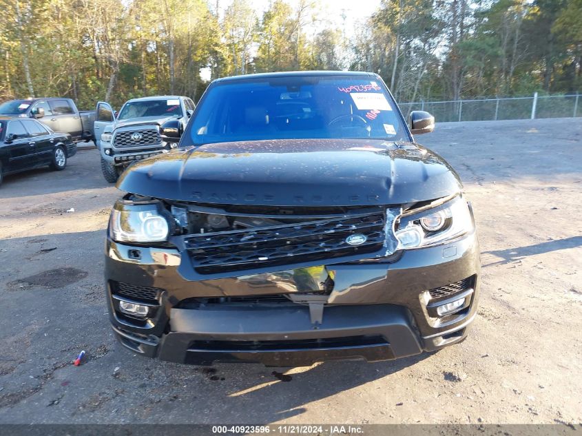 2016 Land Rover Range Rover Sport 3.0L V6 Supercharged Hse VIN: SALWR2VF4GA584246 Lot: 40923596