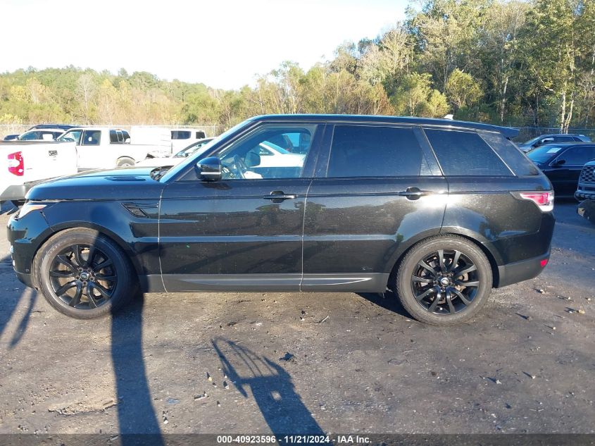 2016 Land Rover Range Rover Sport 3.0L V6 Supercharged Hse VIN: SALWR2VF4GA584246 Lot: 40923596