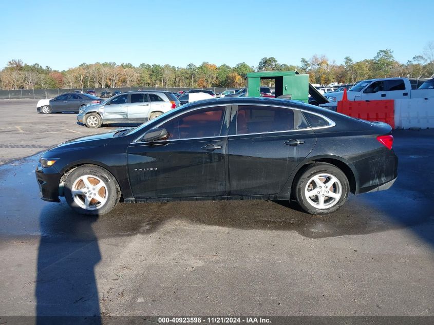 2017 Chevrolet Malibu Ls VIN: 1G1ZB5ST6HF143820 Lot: 40923598