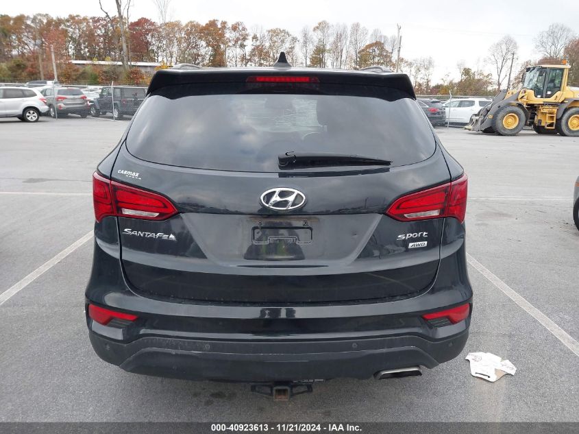 2017 Hyundai Santa Fe Sport 2.4L VIN: 5XYZUDLB7HG466756 Lot: 40923613