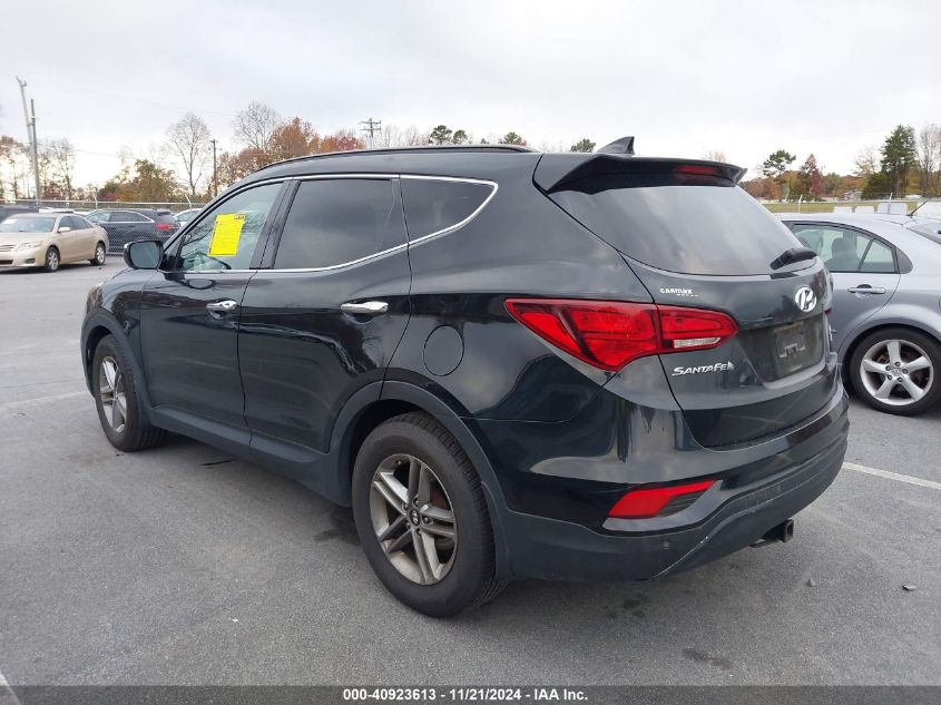 2017 Hyundai Santa Fe Sport 2.4L VIN: 5XYZUDLB7HG466756 Lot: 40923613