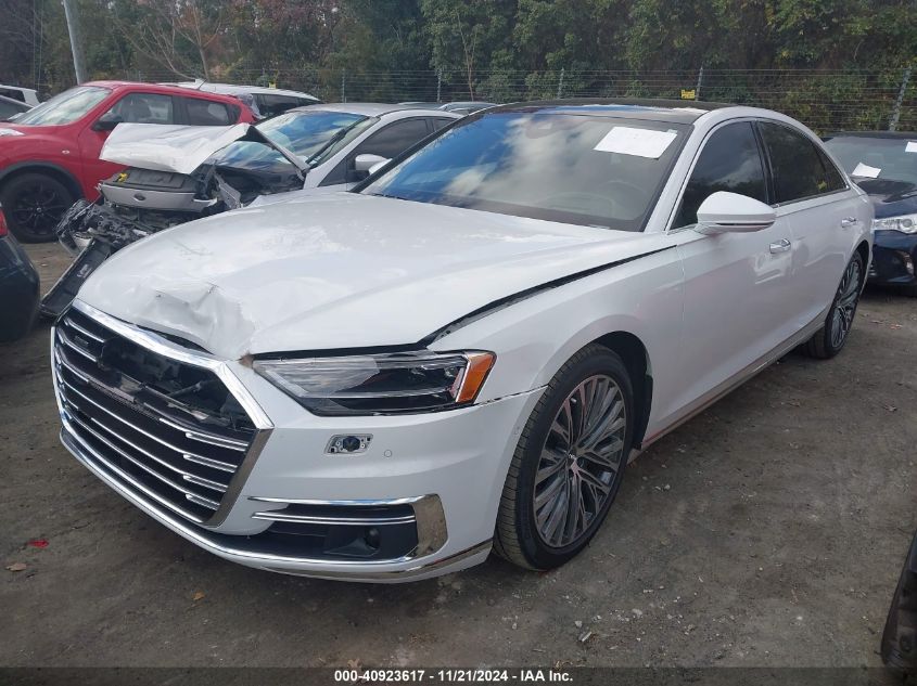 2019 Audi A8 L 55 VIN: WAU8DAF8XKN017241 Lot: 40923617