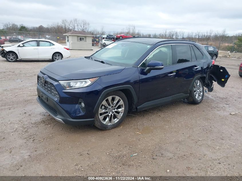 2020 Toyota Rav4 Limited VIN: JTMN1RFV8LD528439 Lot: 40923636