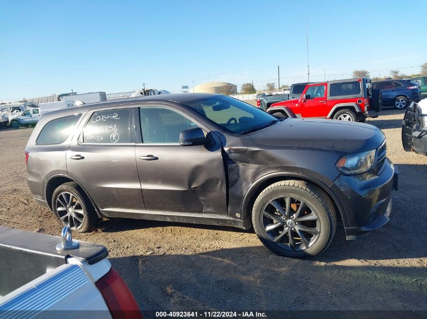 2018 Dodge Durango Gt Rwd VIN: 1C4RDHDG9JC218858 Lot: 40923641