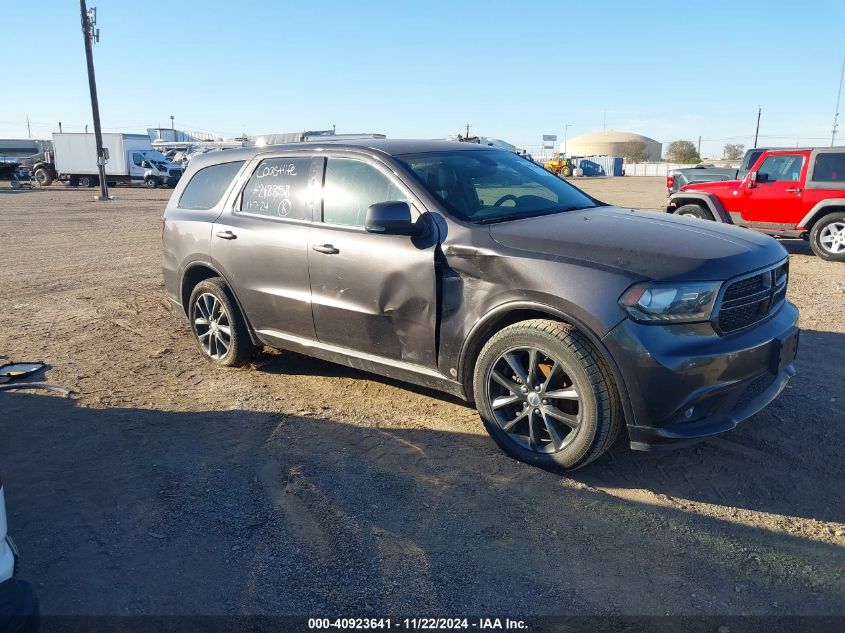 2018 Dodge Durango Gt Rwd VIN: 1C4RDHDG9JC218858 Lot: 40923641