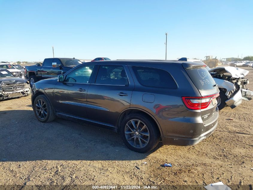 2018 Dodge Durango Gt Rwd VIN: 1C4RDHDG9JC218858 Lot: 40923641