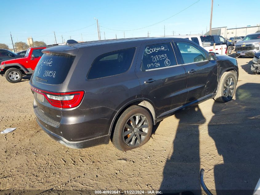 2018 Dodge Durango Gt Rwd VIN: 1C4RDHDG9JC218858 Lot: 40923641