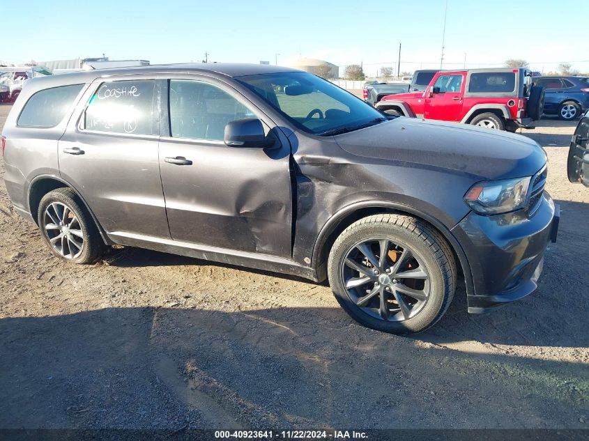 2018 Dodge Durango Gt Rwd VIN: 1C4RDHDG9JC218858 Lot: 40923641