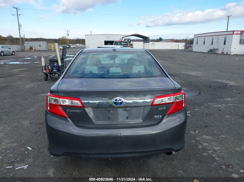 2012 Toyota Camry Hybrid Xle VIN: 4T1BD1FK8CU005208 Lot: 40923646