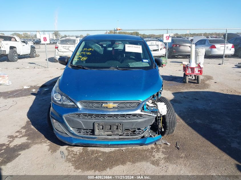 2020 Chevrolet Spark Fwd Ls Automatic VIN: KL8CB6SA7LC463393 Lot: 40923664