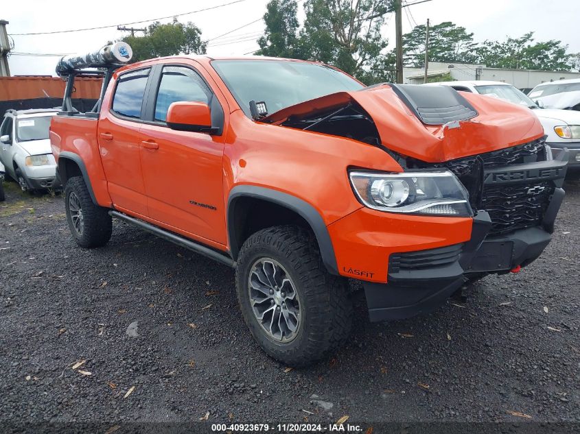 VIN 1GCPTEE10M1206472 2021 Chevrolet Colorado, 4Wd... no.1