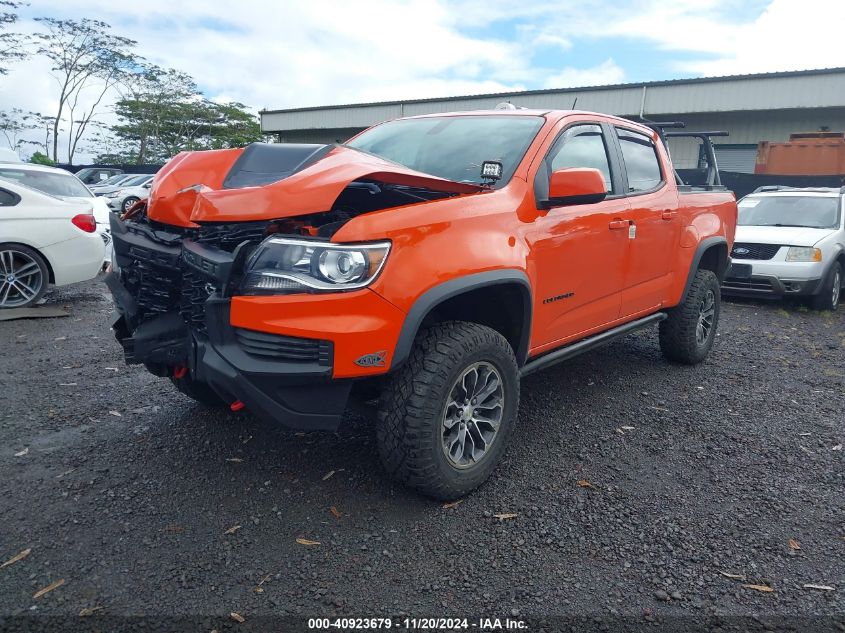 VIN 1GCPTEE10M1206472 2021 Chevrolet Colorado, 4Wd... no.2