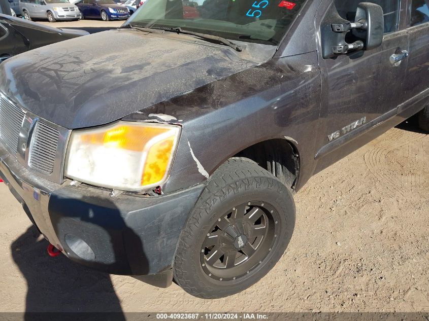 2006 Nissan Titan Se VIN: 1N6AA07A46N558250 Lot: 40923687