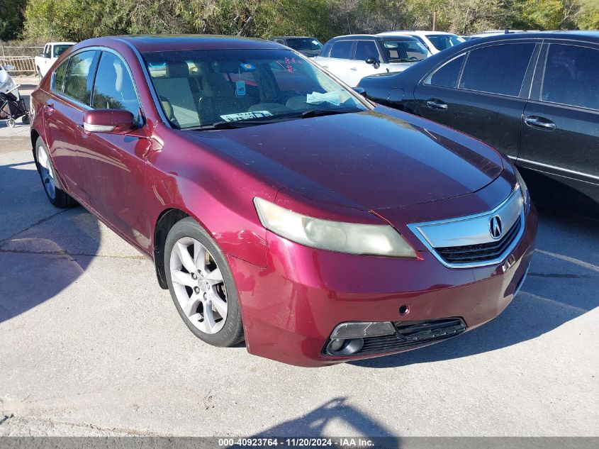 2013 Acura Tl 3.5 VIN: 19UUA8F24DA000591 Lot: 40923764