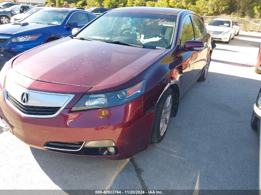 2013 Acura Tl 3.5 VIN: 19UUA8F24DA000591 Lot: 40923764