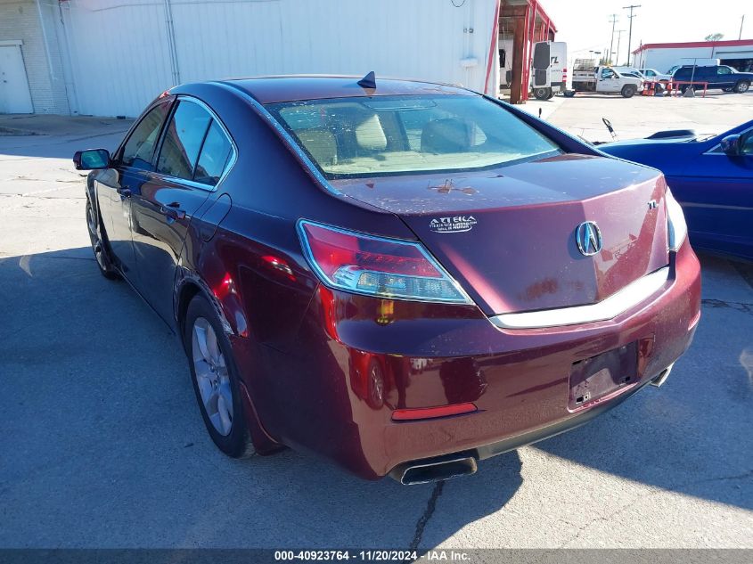 2013 Acura Tl 3.5 VIN: 19UUA8F24DA000591 Lot: 40923764