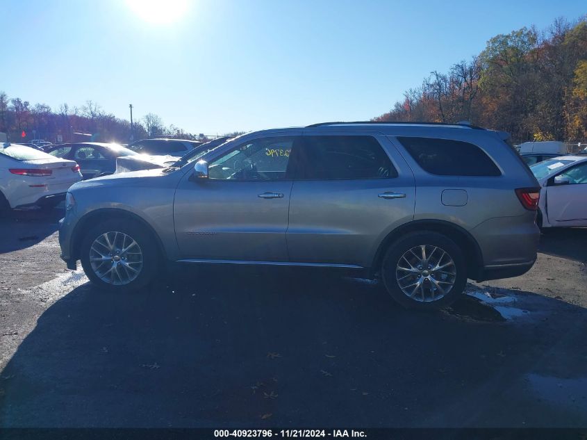 2014 Dodge Durango Citadel VIN: 1C4SDJET4EC331577 Lot: 40923796