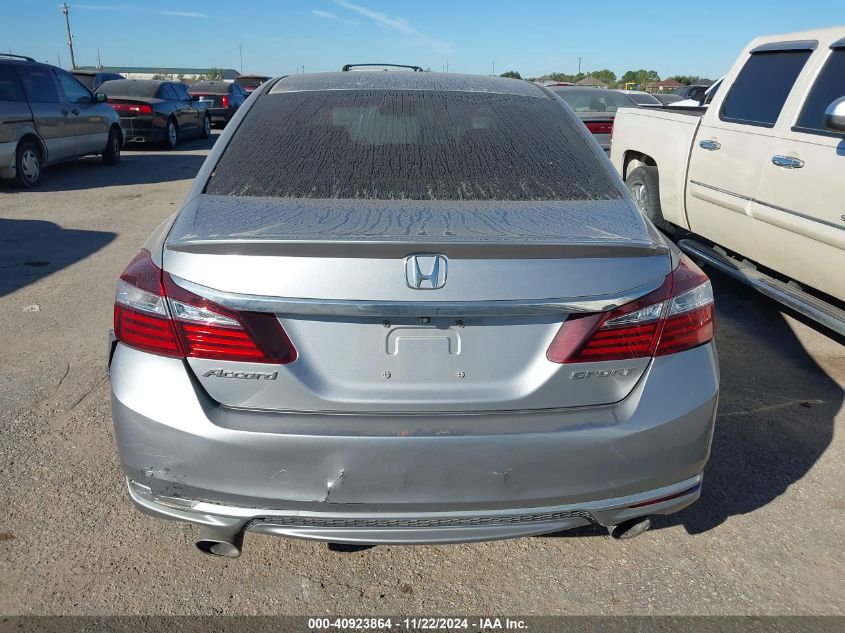 2016 Honda Accord Sport VIN: 1HGCR2F50GA065518 Lot: 40923864