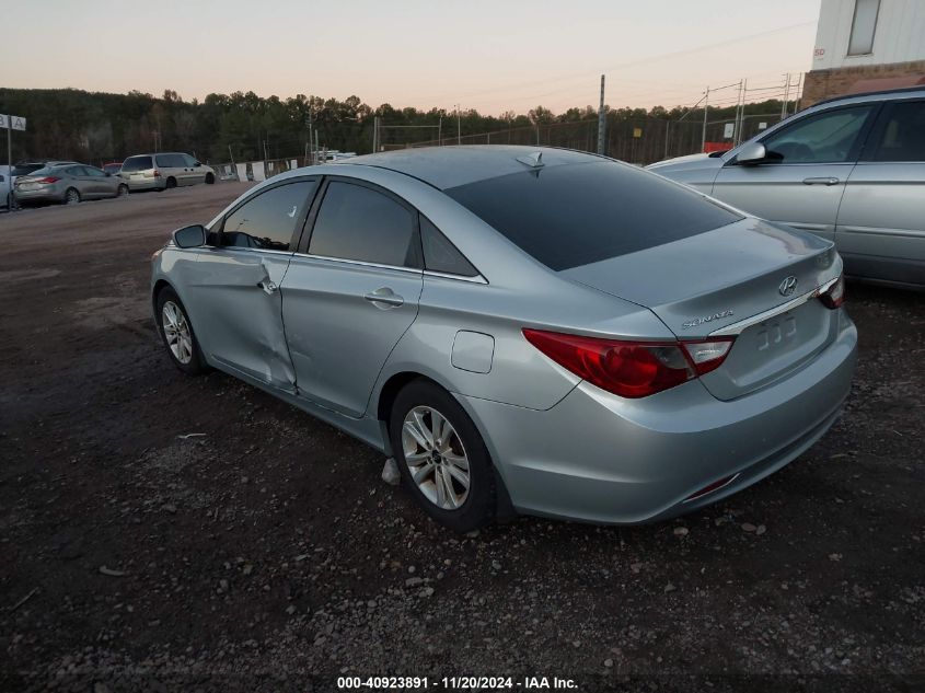 2013 Hyundai Sonata Gls VIN: 5NPEB4ACXDH744200 Lot: 40923891