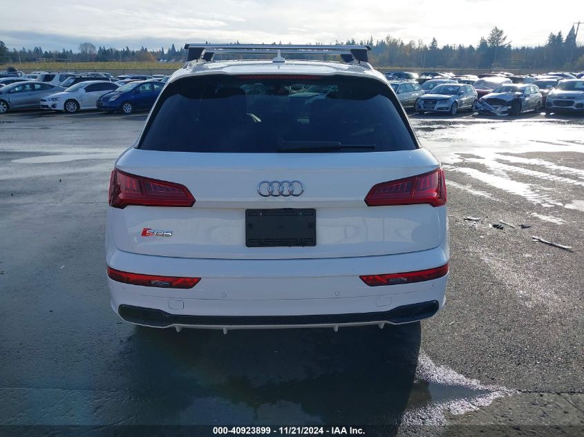 2020 Audi Sq5 Premium Plus Tfsi Quattro Tiptronic VIN: WA1B4AFY4L2111301 Lot: 40923899