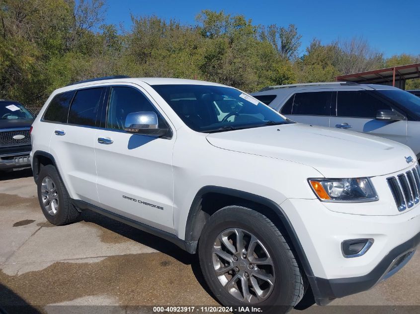 2016 Jeep Grand Cherokee Limited VIN: 1C4RJEBG0GC368408 Lot: 40923917