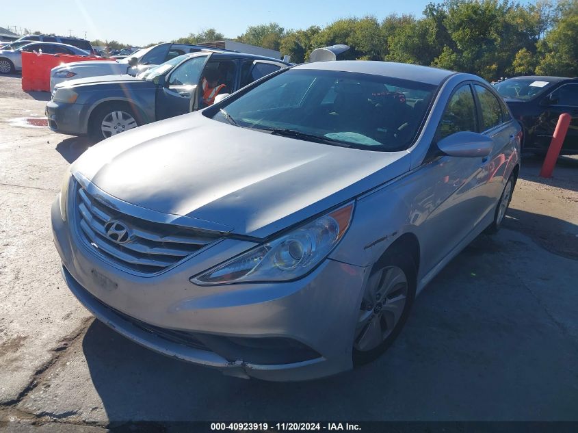 2014 Hyundai Sonata Gls VIN: 5NPEB4AC9EH824282 Lot: 40923919