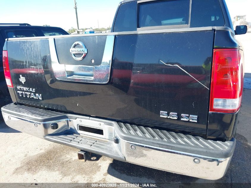 2007 Nissan Titan Se VIN: 1N6BA07A37N204855 Lot: 40923925