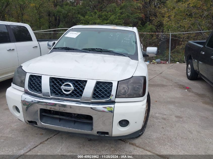 2004 Nissan Pathfinder Armada Le VIN: 5N1AA08B74N712694 Lot: 40923962