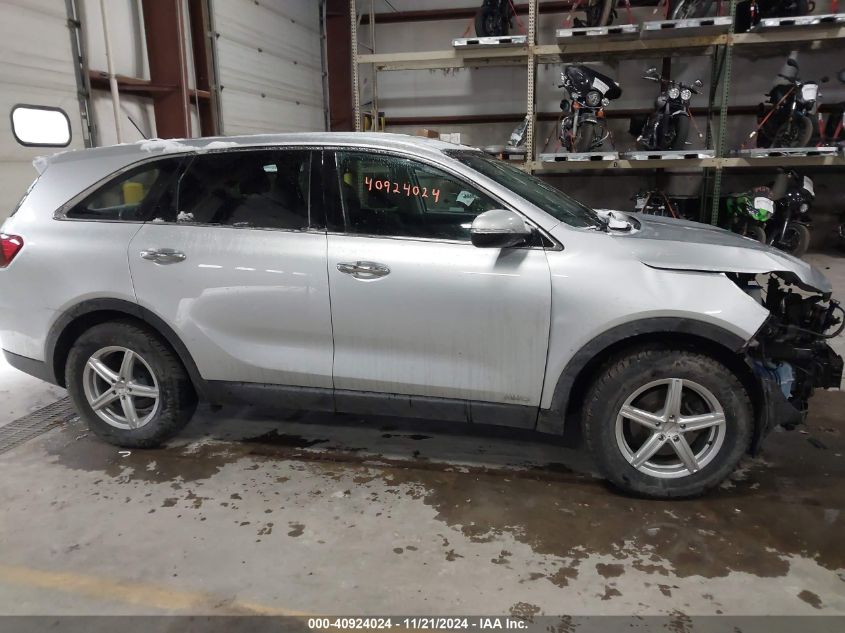 2019 Kia Sorento 2.4L Lx VIN: 5XYPGDA34KG551507 Lot: 40924024