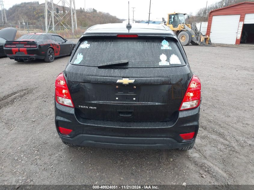 2021 Chevrolet Trax Awd Ls VIN: KL7CJNSB5MB360586 Lot: 40924051