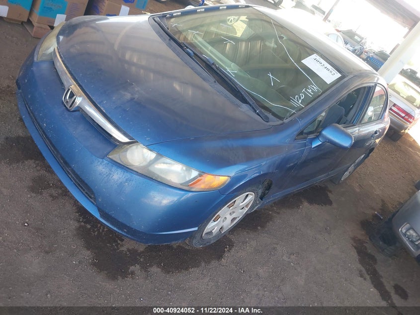 2007 HONDA CIVIC VIN: 1HGFA16547L128624