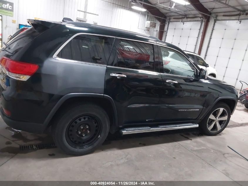 2014 Jeep Grand Cherokee Limited VIN: 1C4RJFBT2EC122573 Lot: 40924054